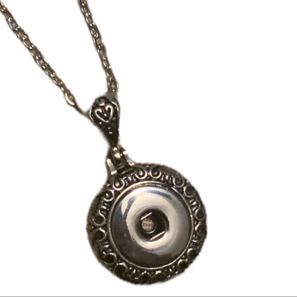 Snap Button Necklace